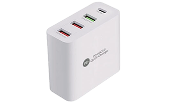 White USB Fast Charger